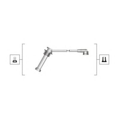 MAGNETI MARELLI 941319170007 -  Комплект проводов зажигания